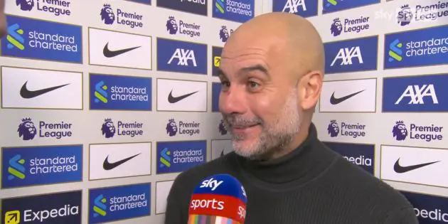 Pep Guardiola praises Mo Salah