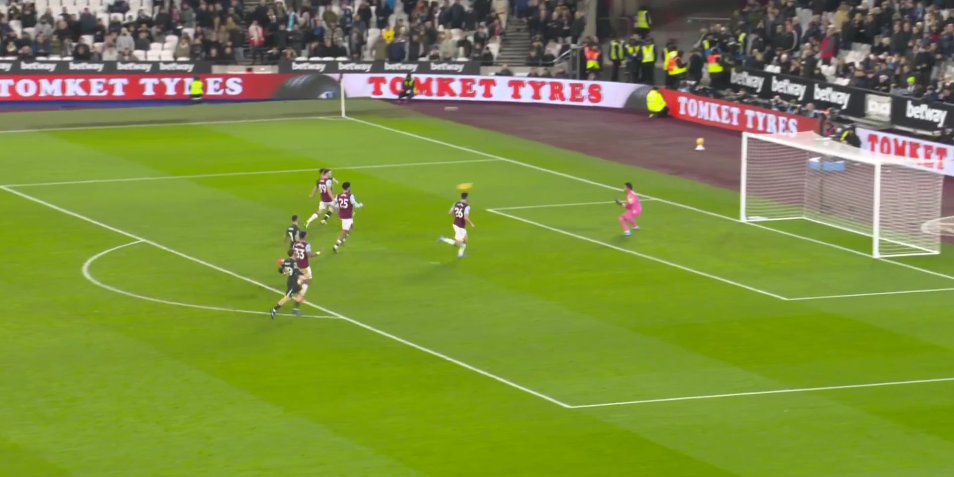 Diogo Jota scores against West Ham after Salah assist