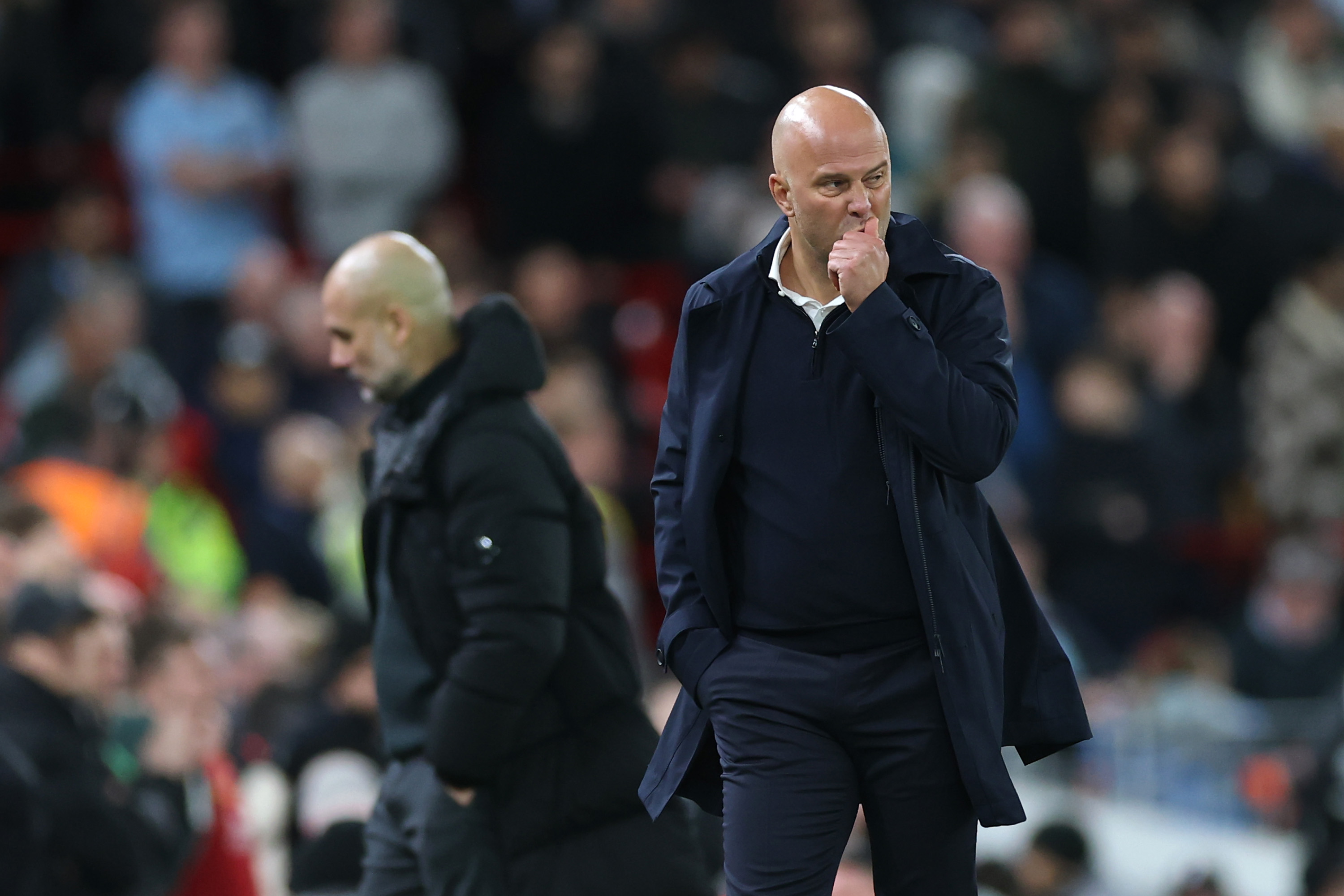 Arne Slot might be quite worried over Ibrahima Konate's injury