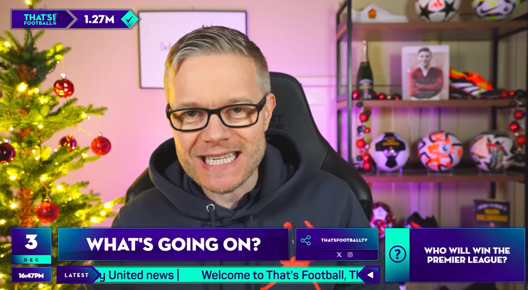 Mark Goldbridge on the That's Football YouTube channel.