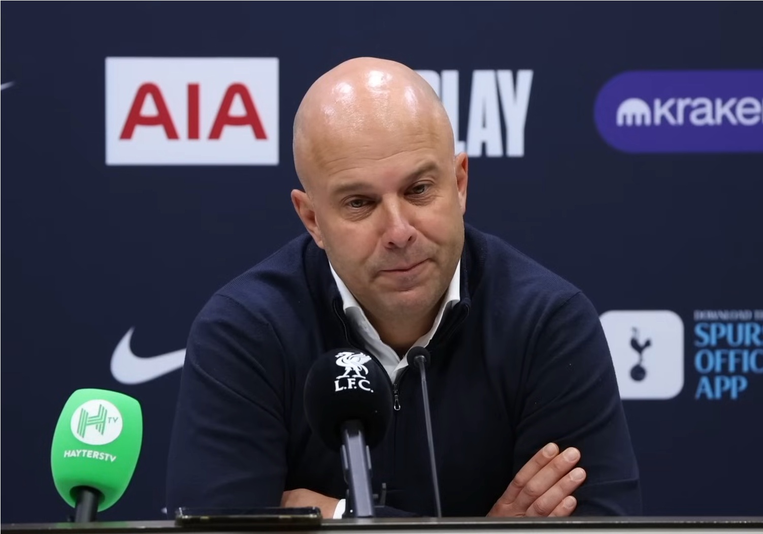 Arne Slot revealed that Federico Chiesa missed Liverpool's win over Spurs due to illness