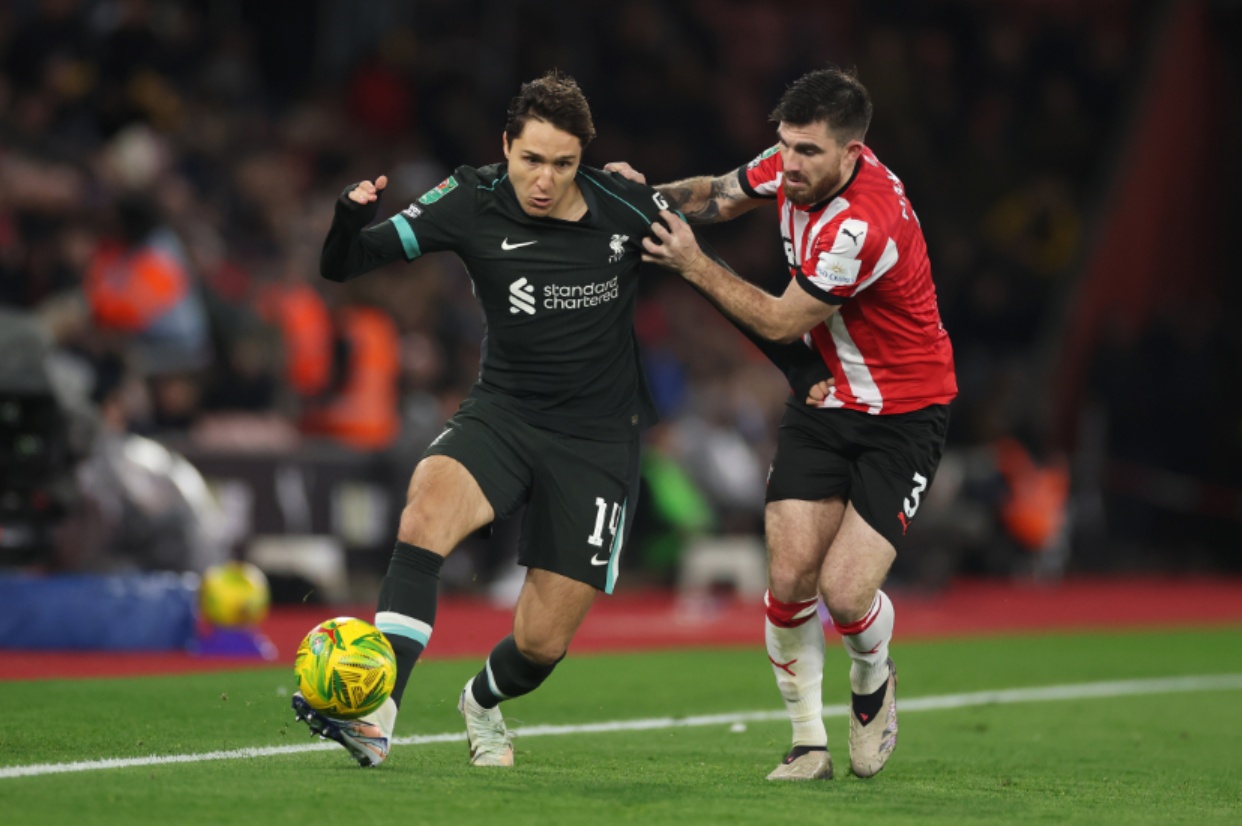 Arne Slot has insisted that Federico Chiesa can still 'do better' than what he showed against Southampton