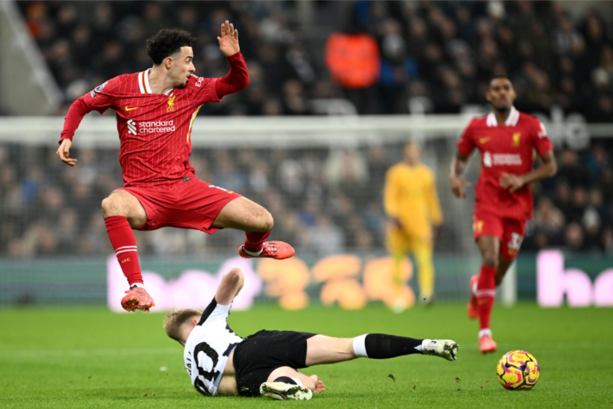Curtis Jones was scathing of Liverpool's first half performance against Newcastle