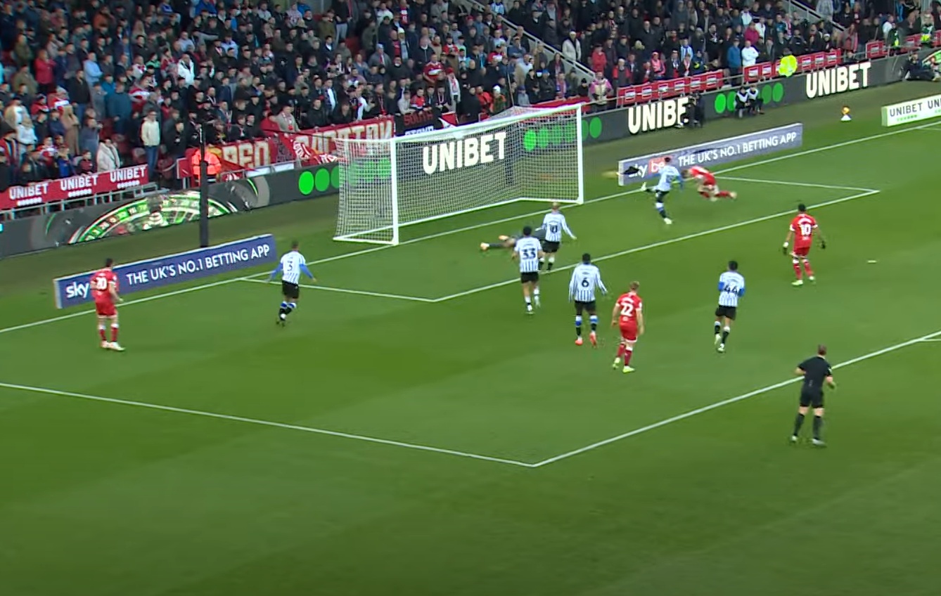 Ben Doak scored for Middlesbrough in their 3-3 draw against Sheffield Wednesday