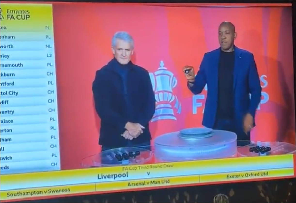 Liverpool were drawn against Accrington Stanley in the third round of the FA Cup