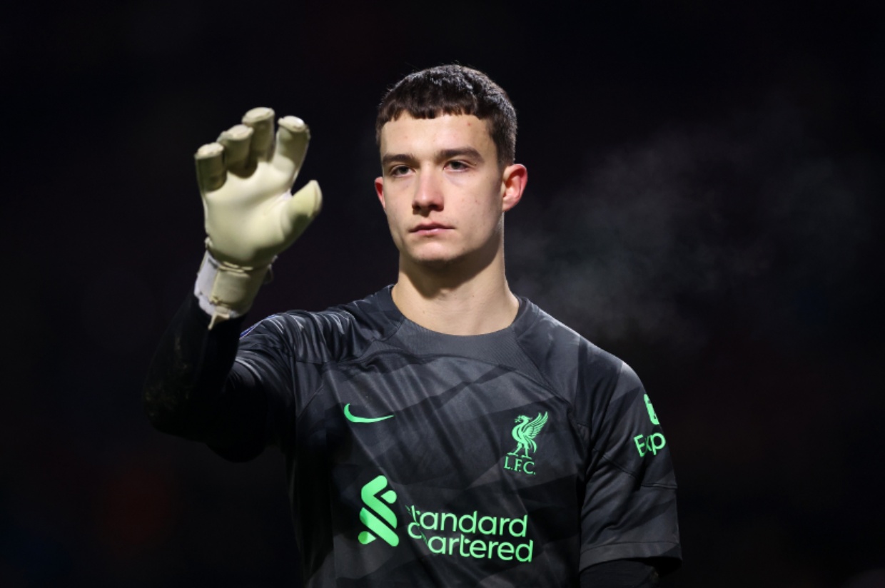 Fabian Mrozek is back at Liverpool after his loan spell in Sweden
