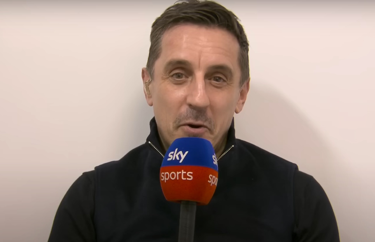Gary Neville is still backing Arsenal to win the Premier League