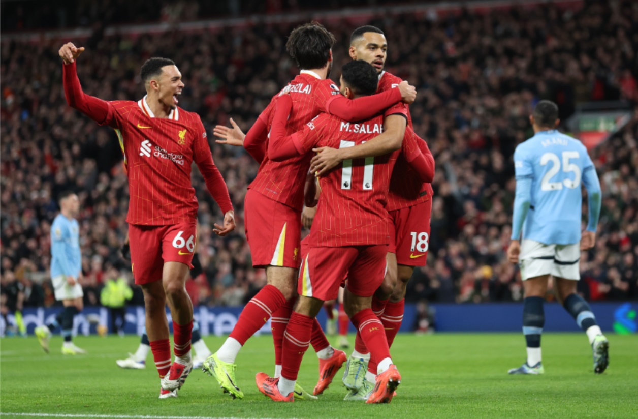 Liverpool currently have a nine-point lead in the Premier League