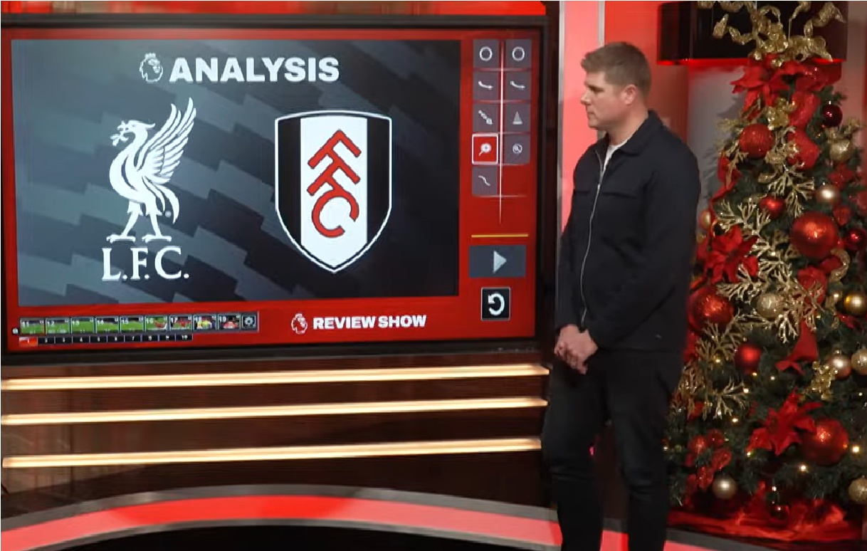 Neil Mellor felt that Antonee Robinson was 'lucky' not to have been sent off against Liverpool