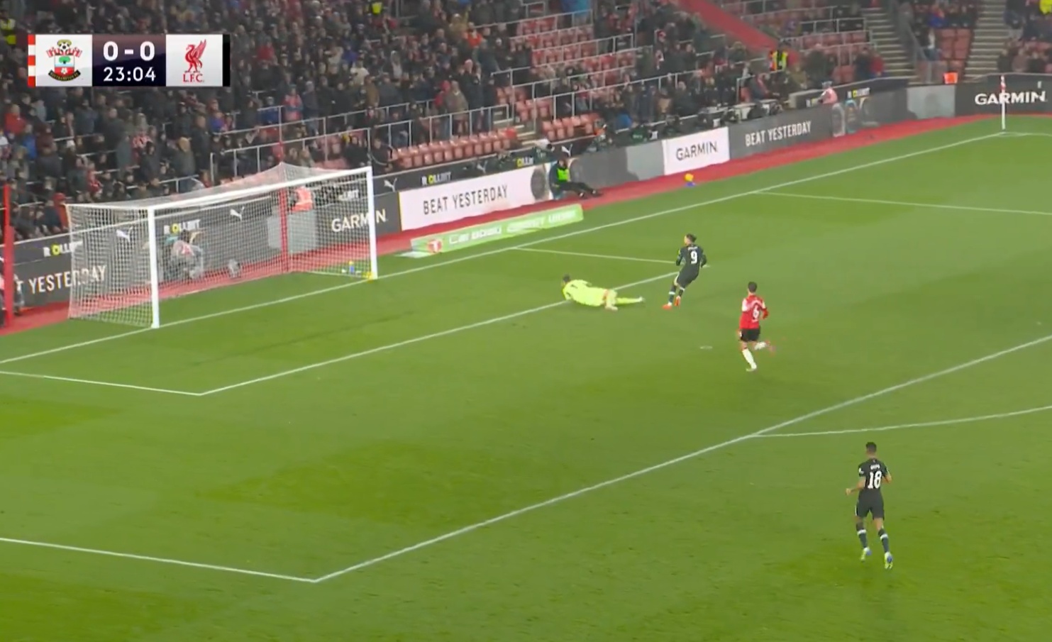 Darwin Nunez fires Liverpool in front against Southampton