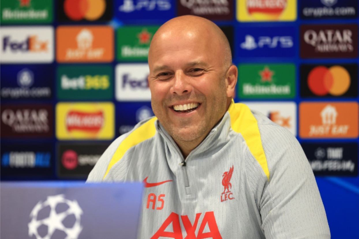 Arne Slot has now gone 20 games unbeaten at Liverpool