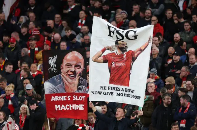 Arne Slot has seemingly dropped a clue as to Mo Salah's Liverpool future