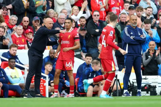 Trent has been awestruck by Arne Slot's attention to detail