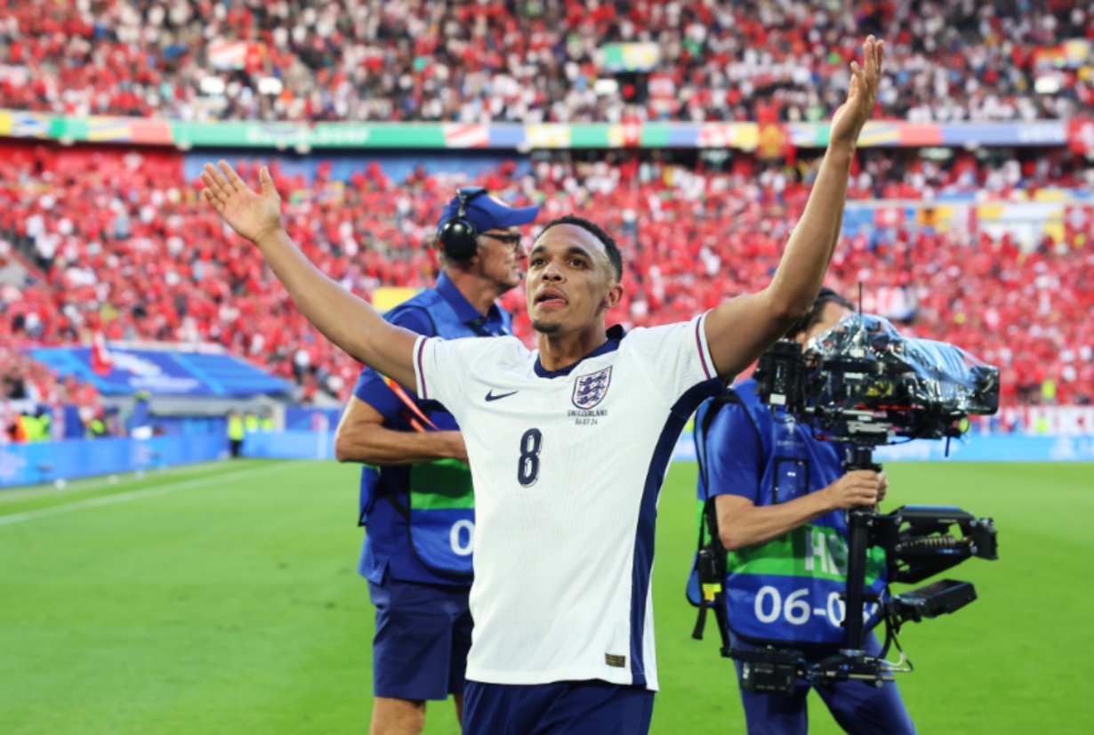 Trent Alexander-Arnold helped England to reach the final of Euro 2024