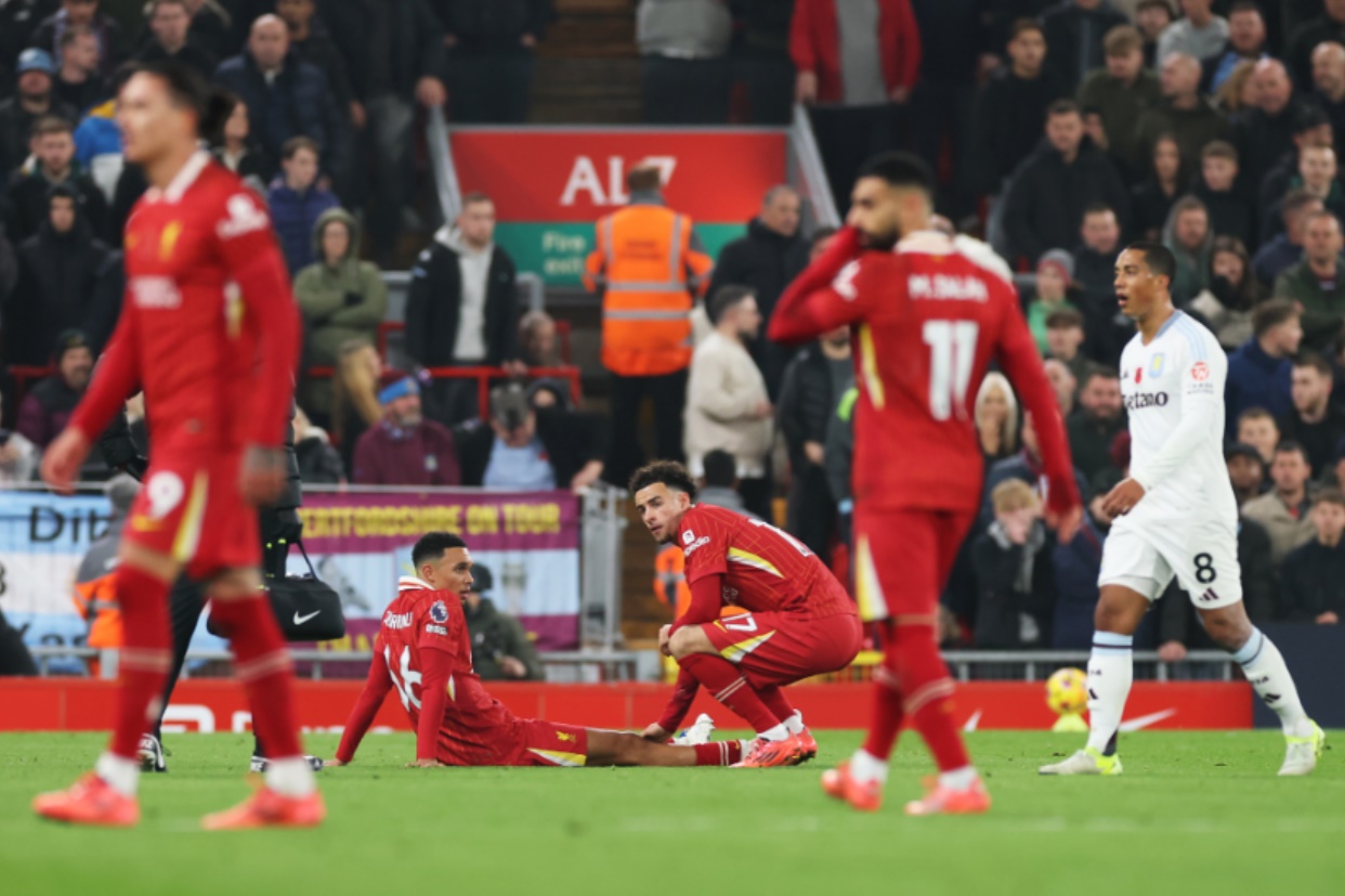 Trent Alexander-Arnols has been left out of the Liverpool starting XI against Newcastle