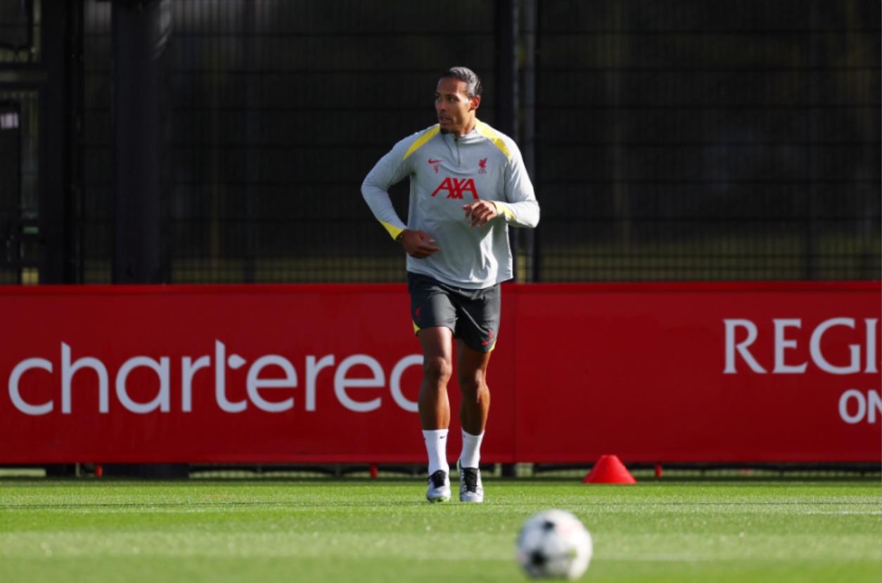Virgil van Dijk has appreciated one change implemented by Arne Slot at Liverpool