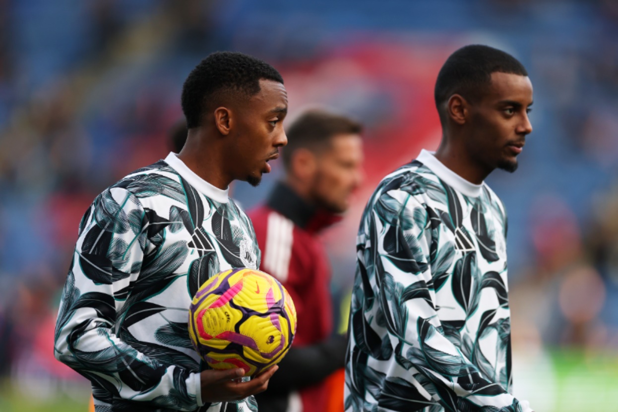 Newcastle could be without Alexander Isak through injury for their clash against Liverpool