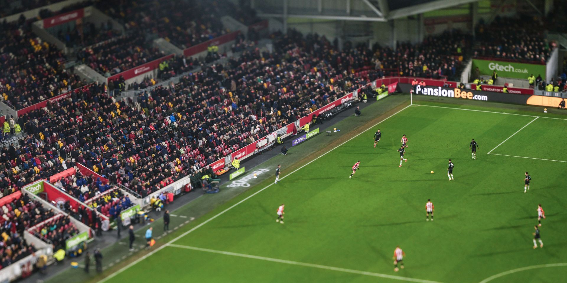 Liverpool and Brentford play at the Gtech Community Stadium