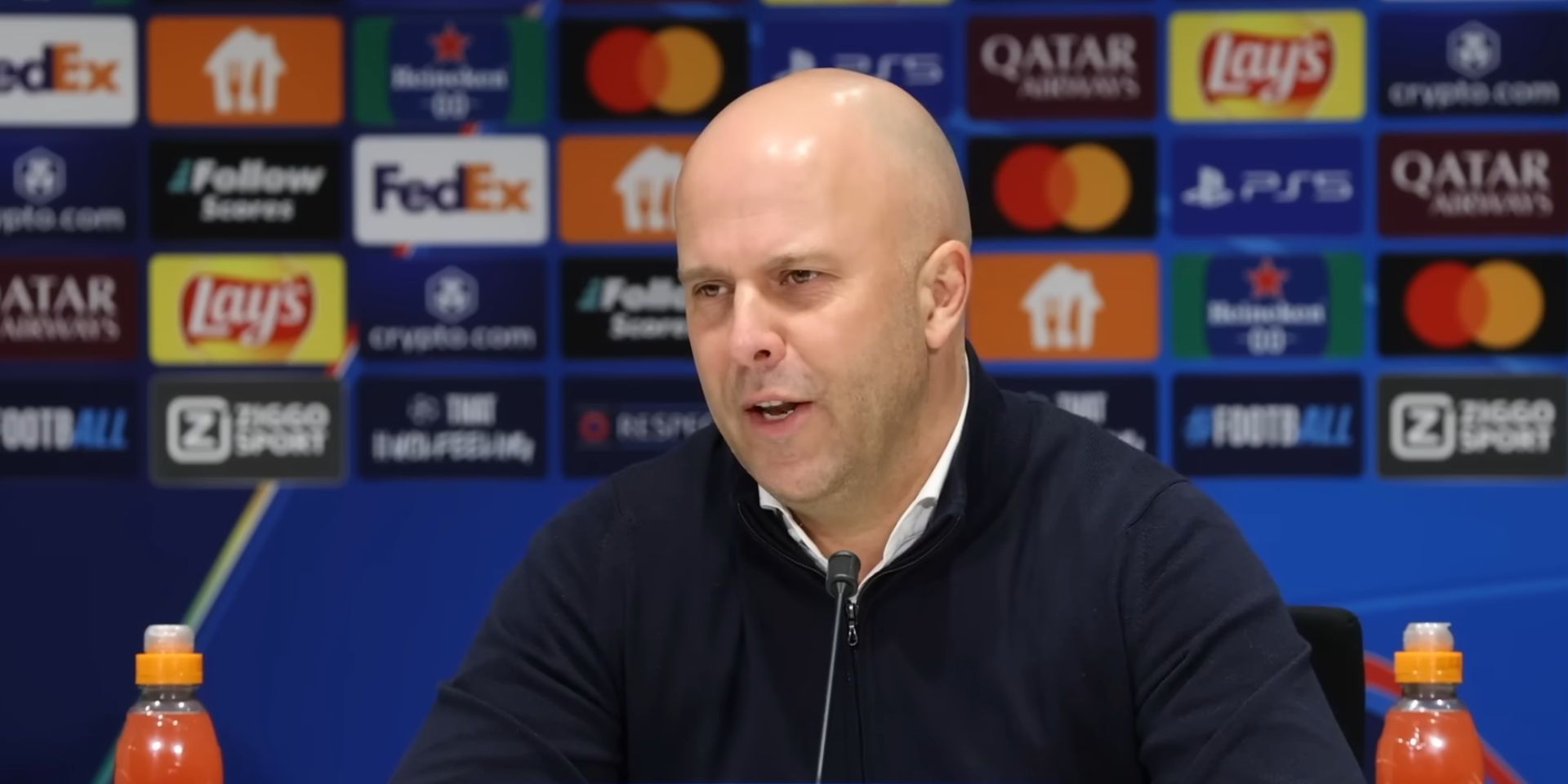 Arne Slot on James McConnell after PSV