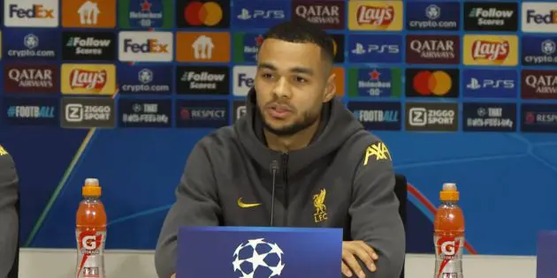 Cody Gakpo speaks about Liverpool injuries