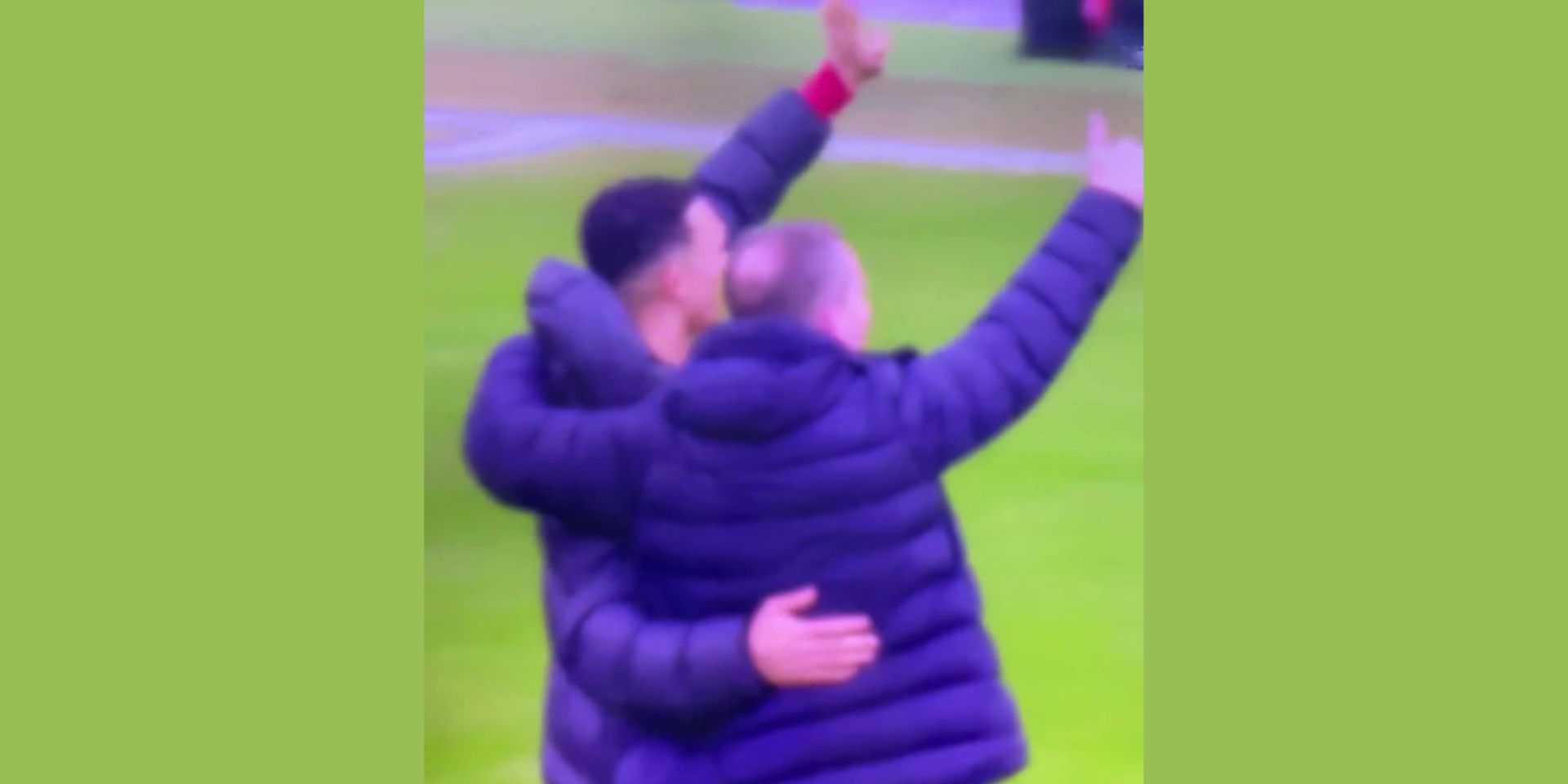 Trent Alexander-Arnold and John Doolan at Anfield