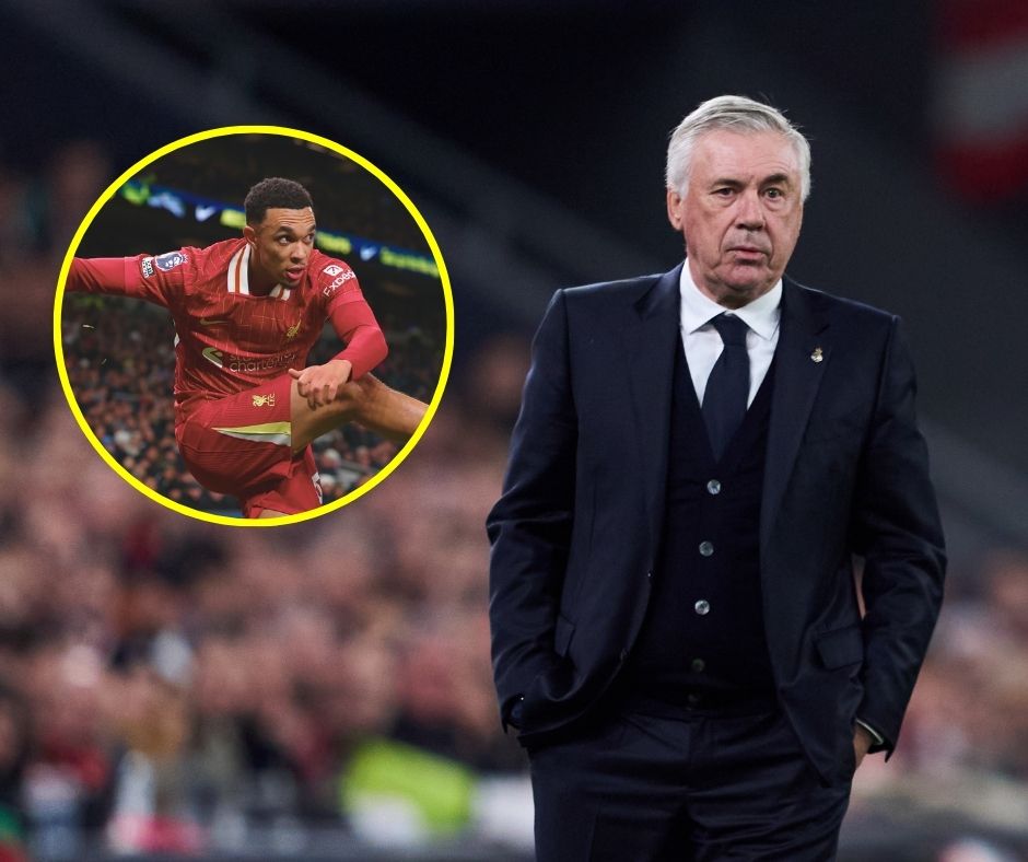 Carlo Ancelotti wouldn't be drawn on questions about Trent Alexander-Arnold