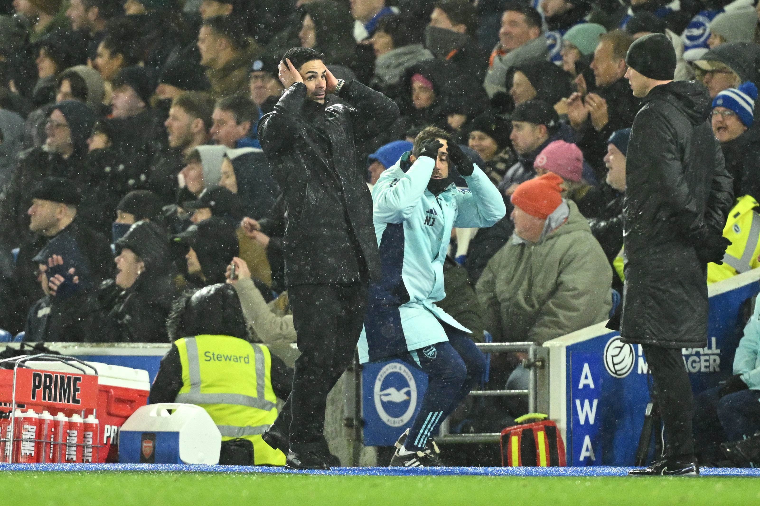 Mikel Arteta has said that Liverpool 'normally' endure a slump at some point in the season