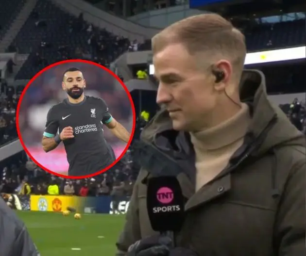 Joe Hart has praised Mo Salah's performances for Liverpool this season