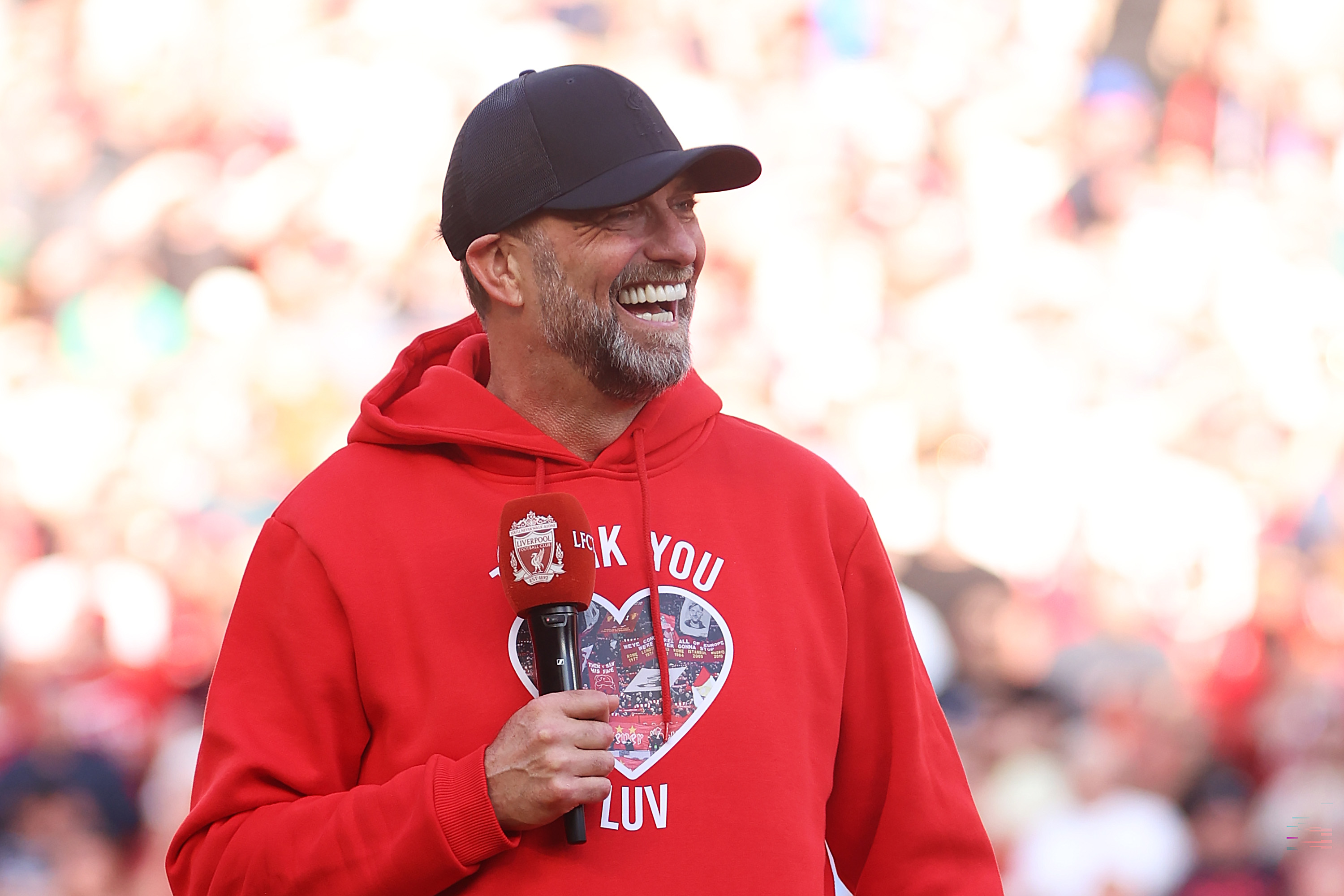 Jurgen Klopp has plans to celebrate if Liverpool are awarded two additional Premier League titles!