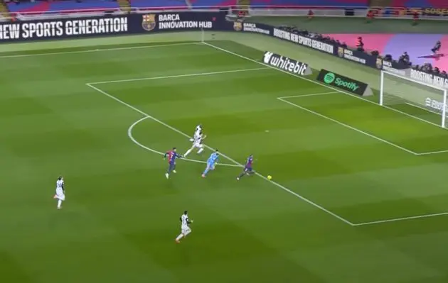 Giorgi Mamardashvili conceded seven goals to Barcelona on Sunday night