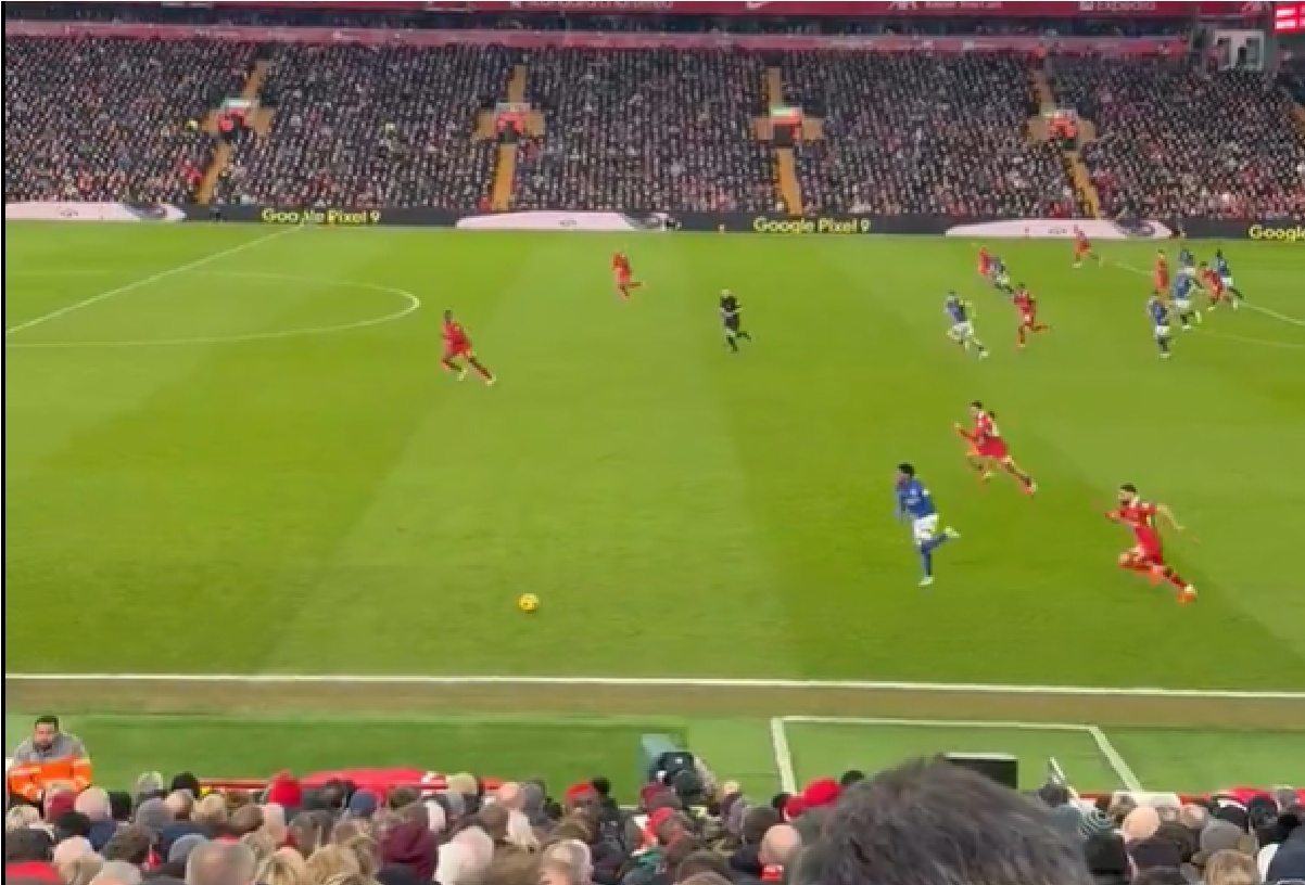 Mo Salah did brilliantly to win possession off Jaden Philogene