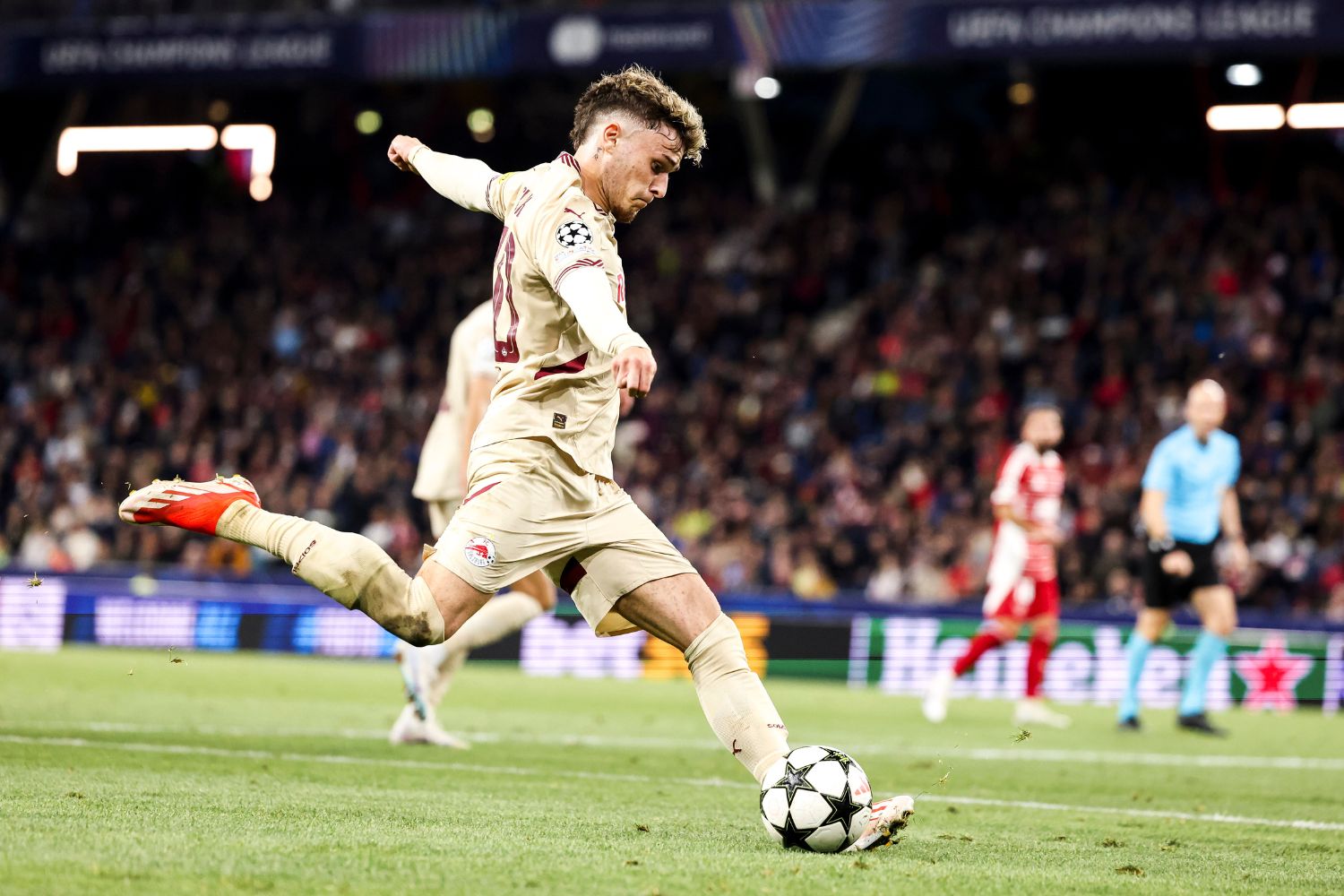 Bobby Clark in action for Red Bull Salzburg