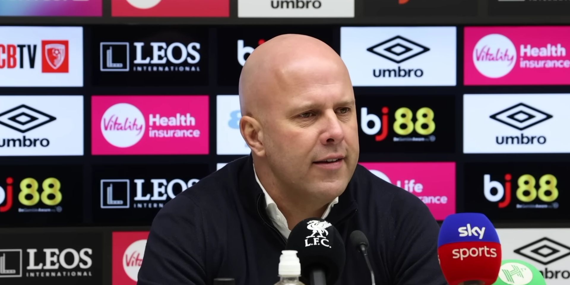 Arne Slot on Alisson and Salah