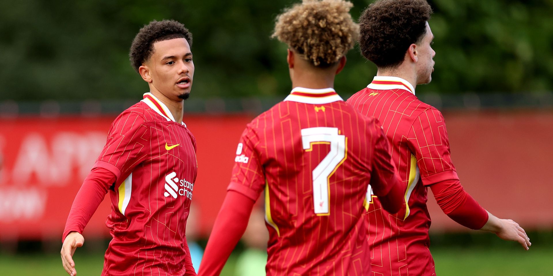 Ranel Young in action for Liverpool in the UEFA Youth League