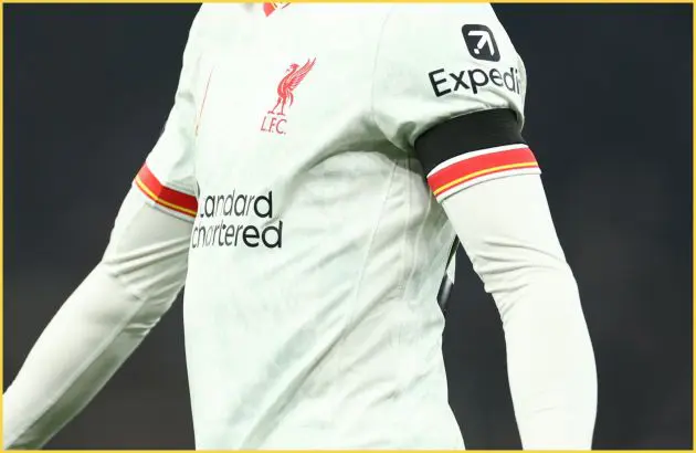 Trent Alexander-Arnold walks on Villa Park pitch.