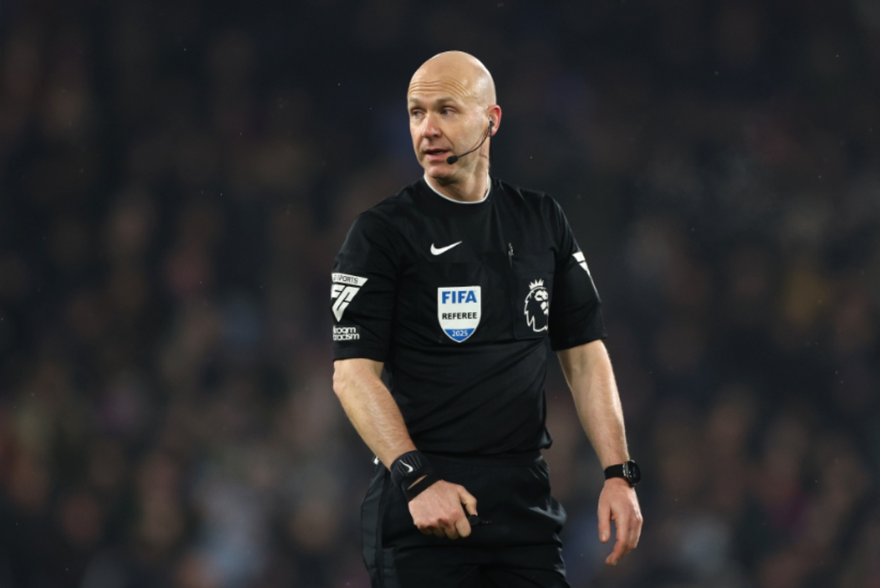 Anthony Taylor was praised for his handling of Liverpool's win over Man City on Sunday