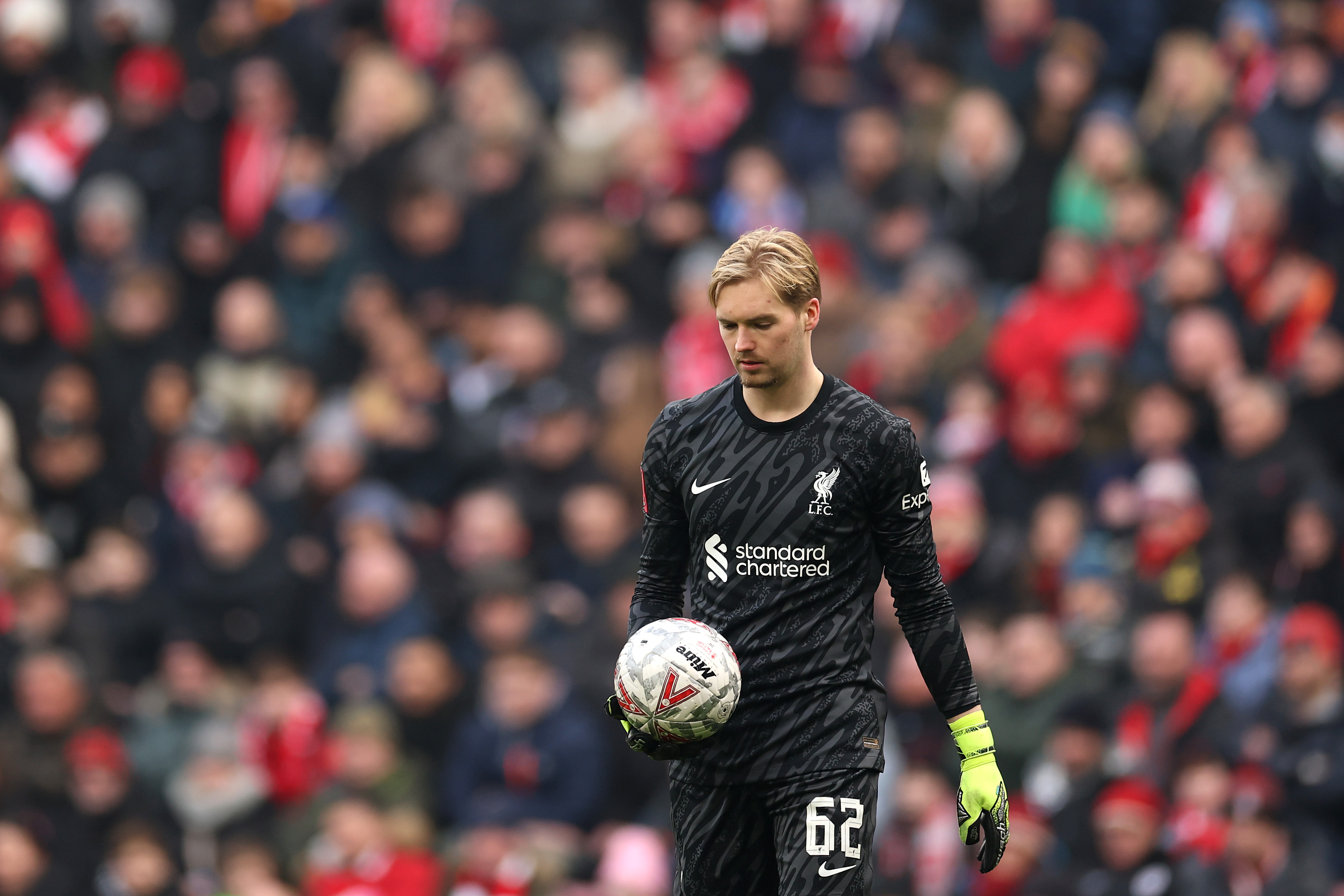 Caoimhin Kelleher is reportedly unwilling to extend his current contract at Liverpool
