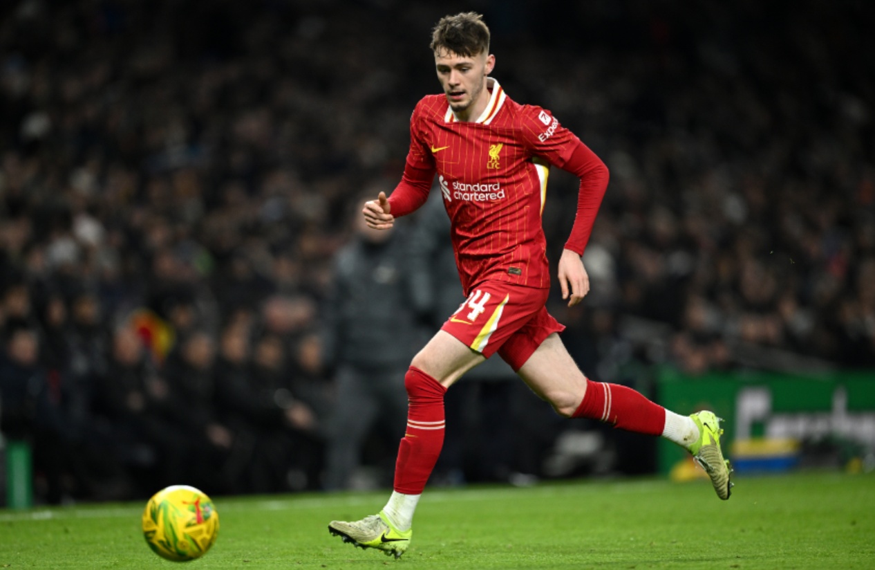 Jamie Redknapp praised the 'fearless' Conor Bradley after Liverpool's 4-0 win over Spurs