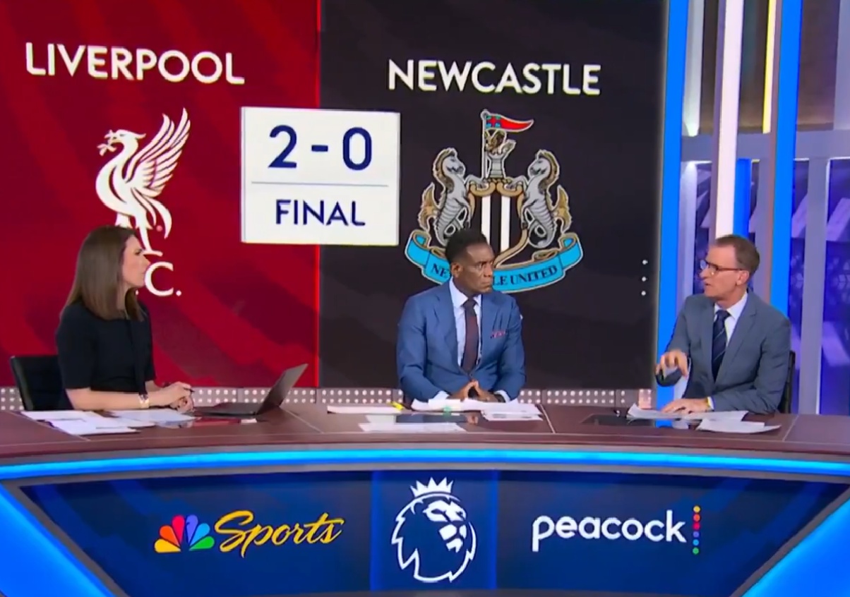 Robbie Mustoe said that Virgil van Dijk and Ibrahima Konate 'did nothing' in Liverpool's win over Newcastle