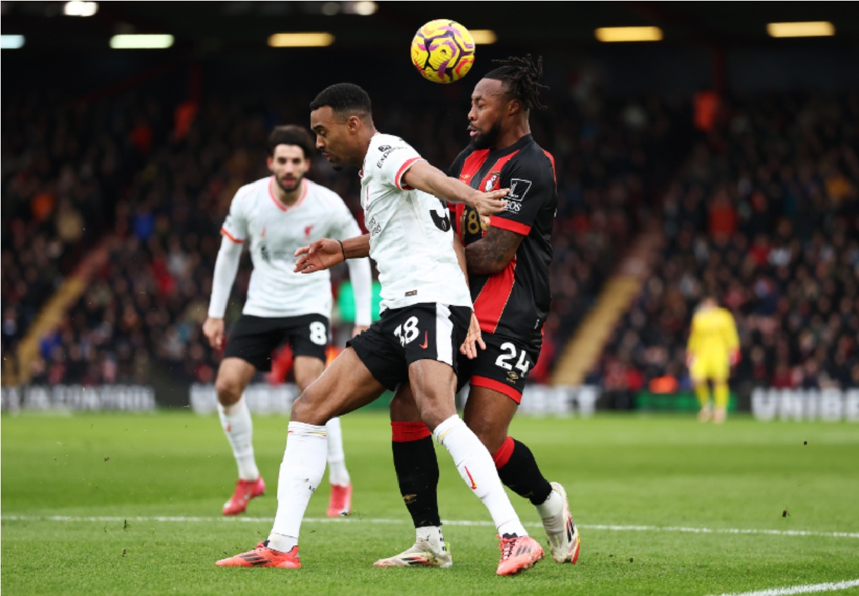 Ryan Gravenberch was outstanding in Liverpool's 2-0 win at Bournemouth