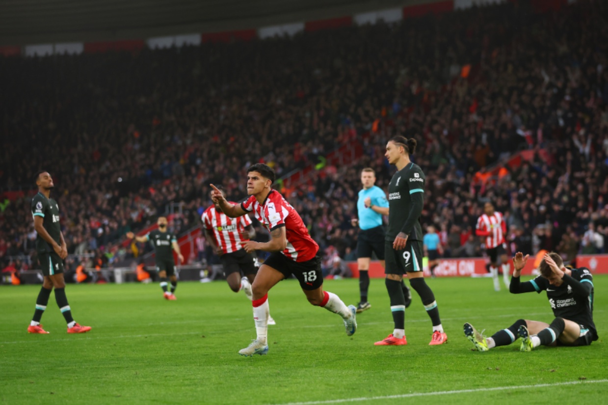 Southampton gave Liverpool an almighty scare at St Mary's earlier this season