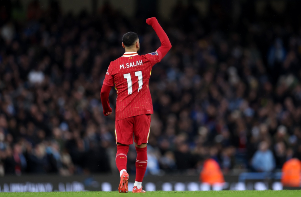 Mo Salah fired Liverpool into an early lead against Man City