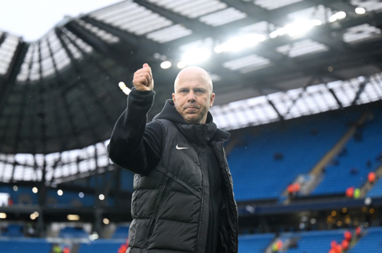 Arne Slot could be on course for a historic first season as Liverpool head coach