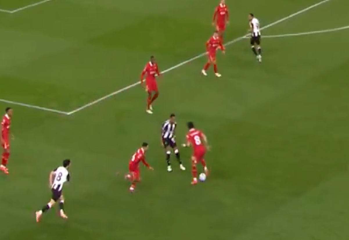 Trent Alexander-Arnold and Dominik Szoboszlai pulled off a backheeled one-two in Liverpool's win over Newcastle