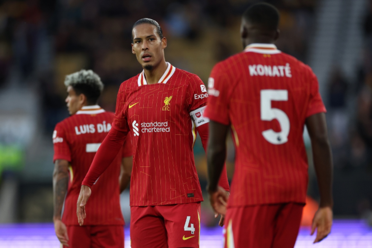Virgil van Dijk and Ibrahima Konate comfortably kept Newcastle at bay as Liverpool won 2-0 at Anfield