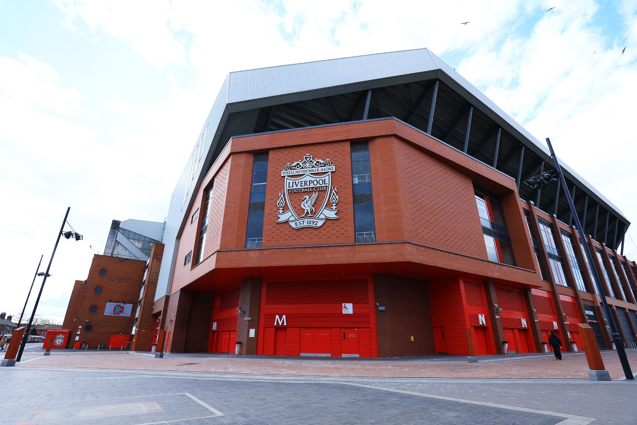 A general picture of Anfield