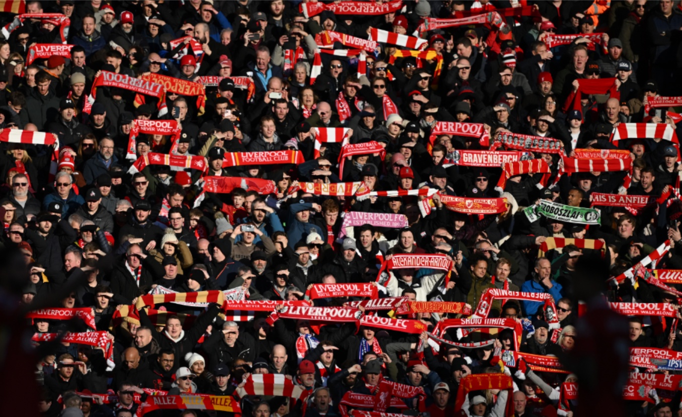 Liverpool fans are known for creating a raucous atmosphere at Anfield