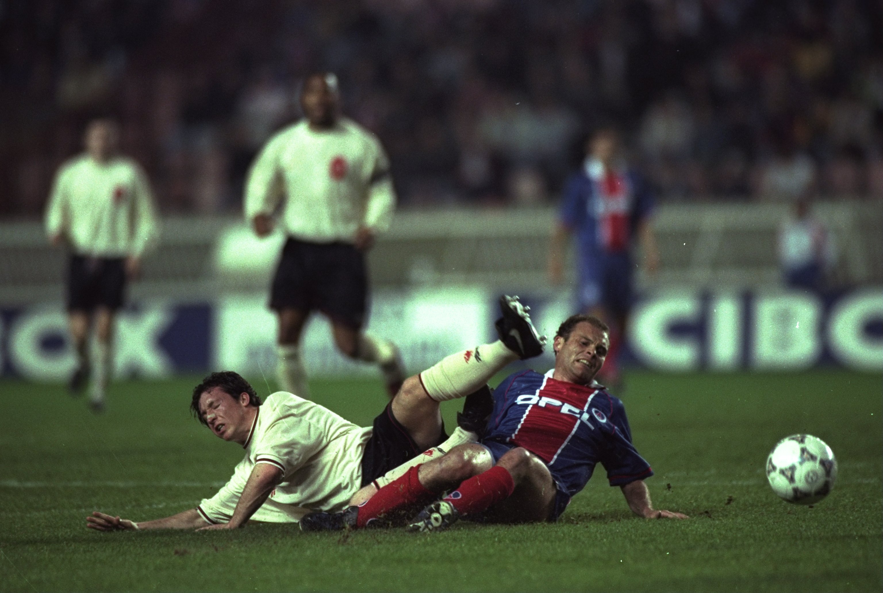 Vincent Guerin was in the PSG team which lost at Anfield in the 1997 Cup Winners' Cup