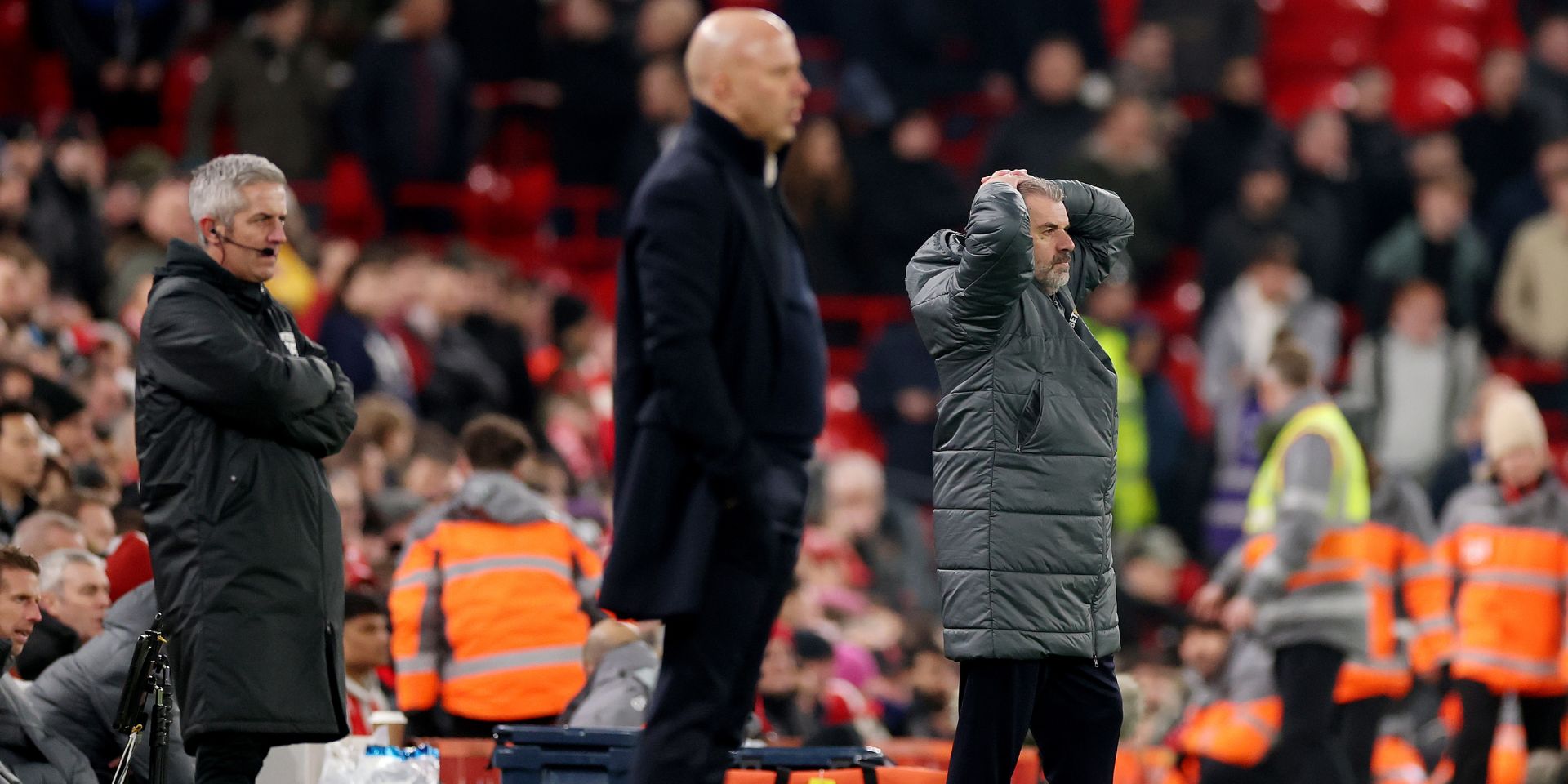 Ange Postecoglou upset at Anfield