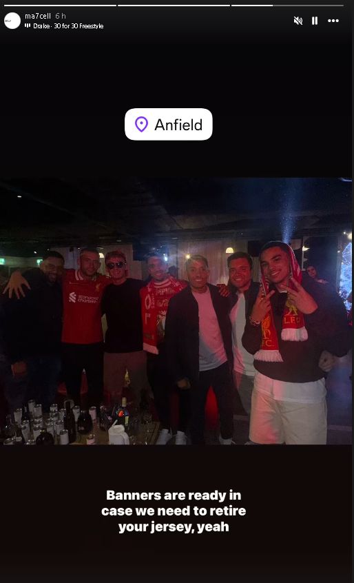Trent Alexander-Arnold's brother with the Liverpool fullback.